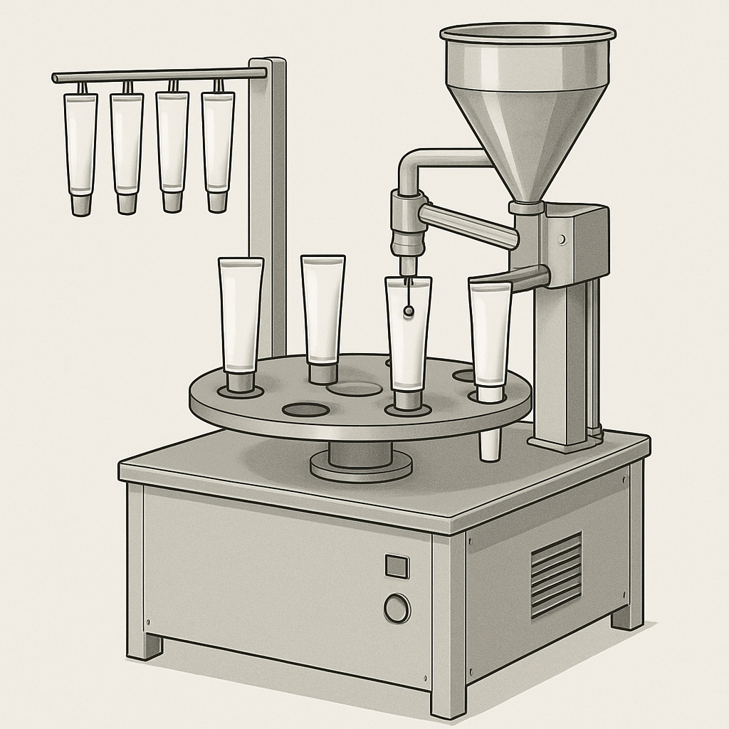 Повысьте эффективность с помощью машины для наполнения туб